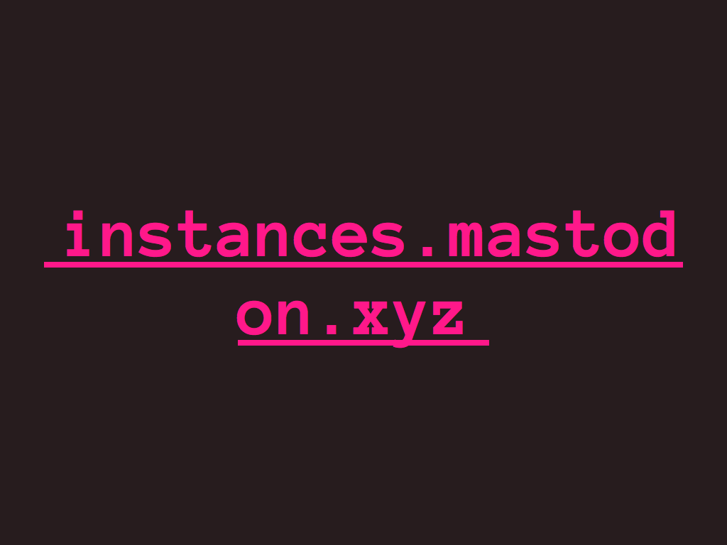 instances.mastodon.xyz